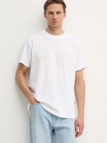 G-Star Raw t-shirt z nadrukiem biały