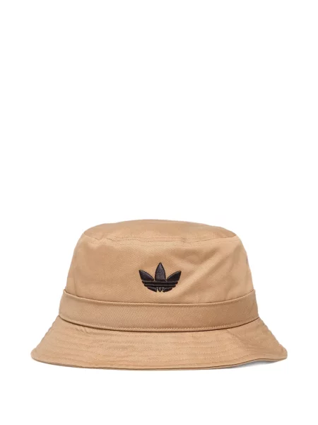 Geacă parka Adidas cu model leopard maro