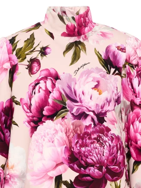 Sukienka dziecięca Dolce And Gabbana różowa