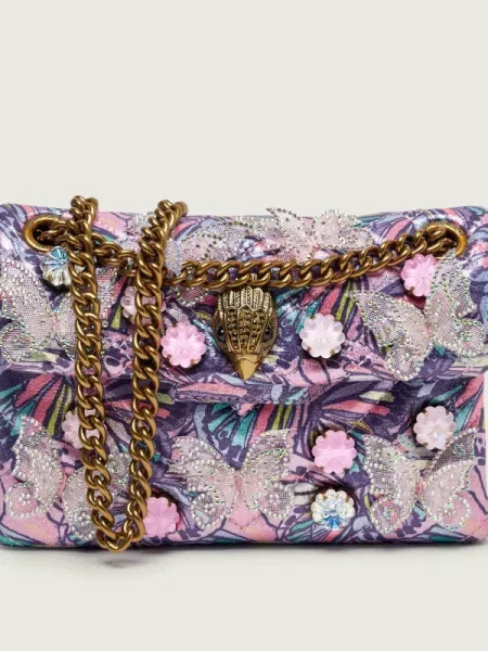 Kurt Geiger Geantă pe umăr MINI KENSINGTON BUTTERFLY violet