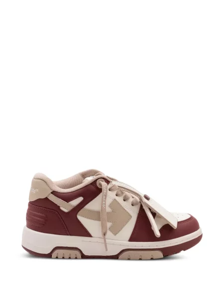 Sneakerși Off-white business alb