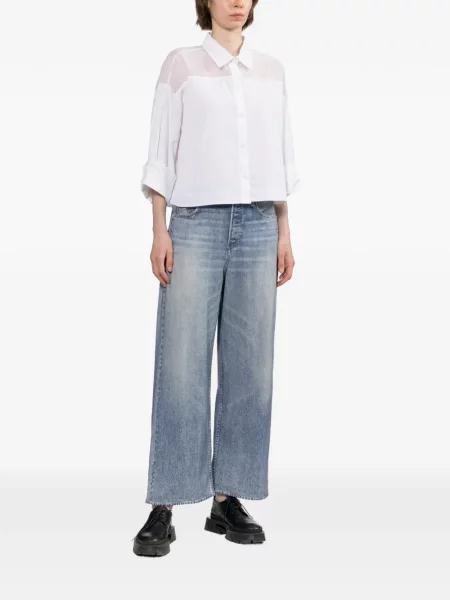 Blugi cu picior larg Rag & Bone albastru