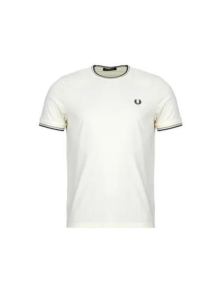 Majica Fred Perry s kratkimi rokavi bež