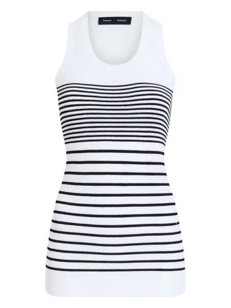 Top Proenza Schouler alb