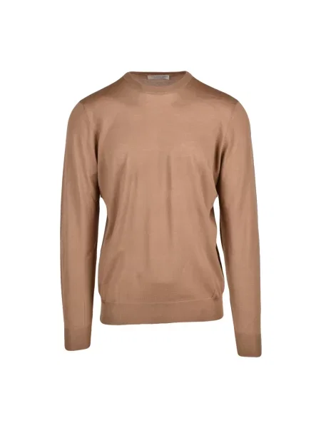 Sweter Filippo De Laurentiis brązowy