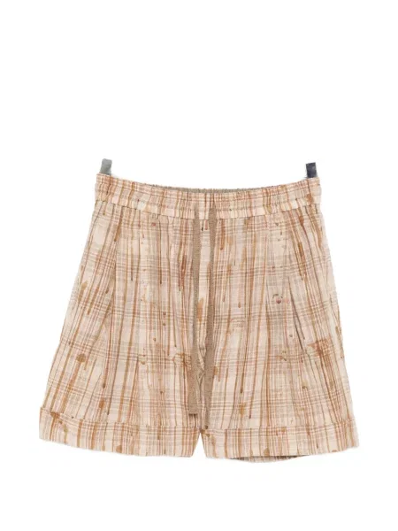 Pantaloni scurți Ziggy Chen în carouri