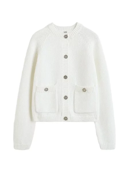 Cardigan Toteme alb