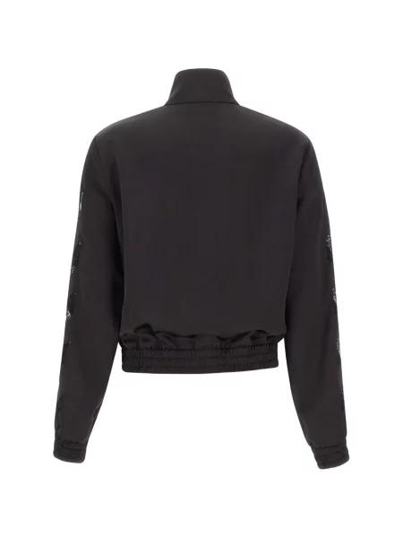 Geacă Off-white din satin alergare alb
