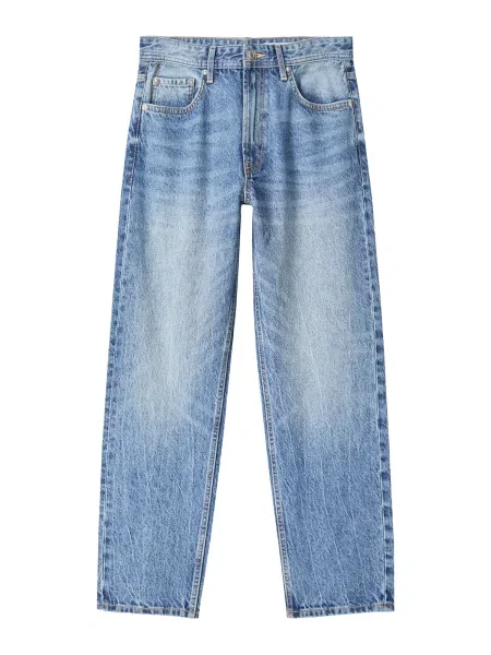 Bershka Jeans denim albastru