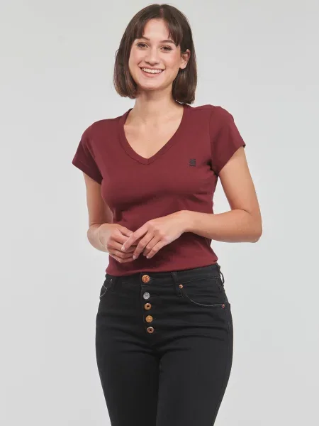 Majica G-star Raw bordo
