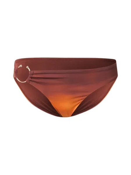 Hunkemöller Slip costum de baie Janiero Rio portocaliu închis / vin roșu