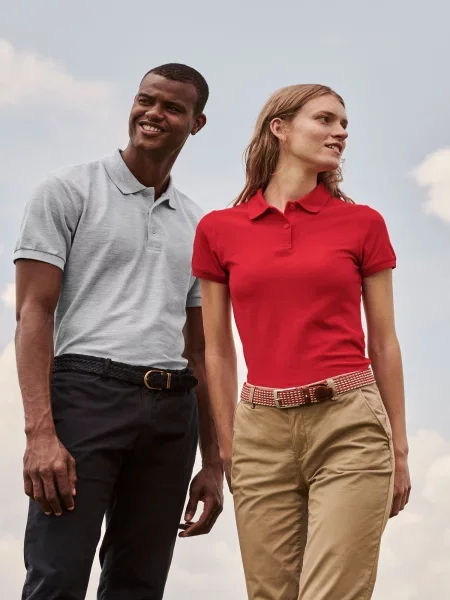 Polo Fruit Of The Loom gri