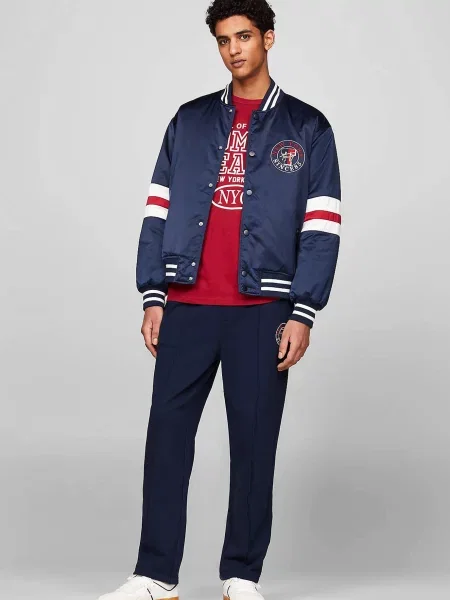 Джинсова куртка Tommy Jeans синя
