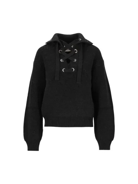 Sweter Isabel Marant wełniany czarny
