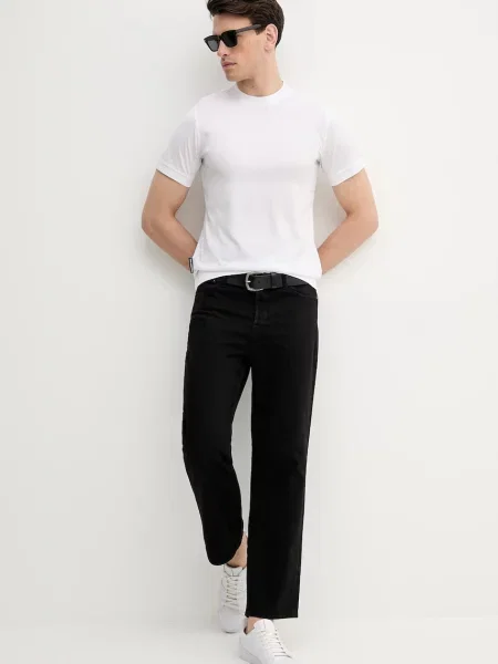 Karl Lagerfeld t-shirt gładki biały