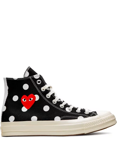 Sneakerși Comme Des Garçons Play X Converse negru