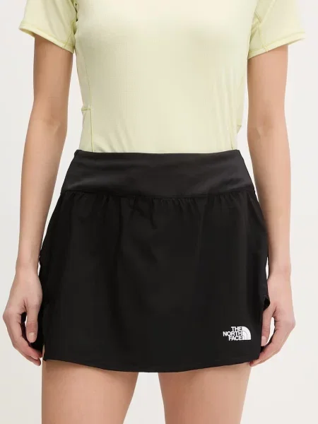 The North Face fustă FLEX WOVEN negru