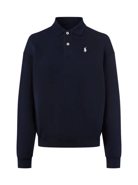 Polo Ralph Lauren Bluza Kobiety jednolity XS niebieski