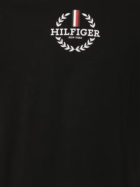 TOMMY HILFIGER Tricou bleumarin / roșu / negru alb