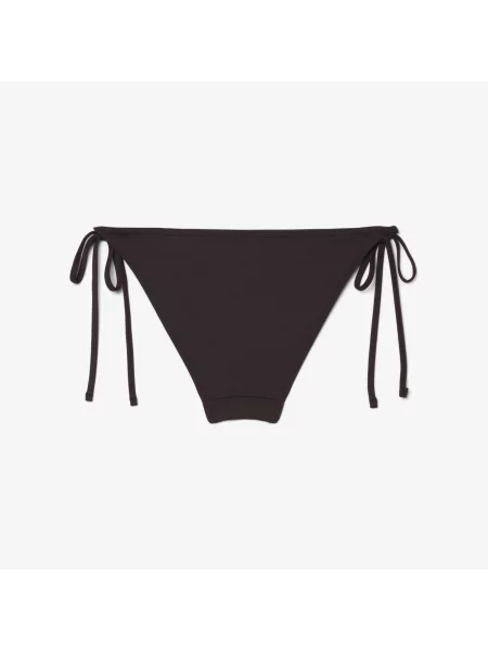 Lacoste Dół Od Bikini Ciemnobrązowy brązowy