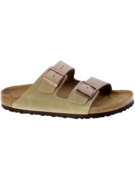 Kožené tenisky Birkenstock hnedá