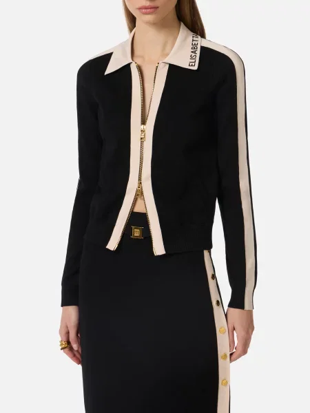 Свитер Elisabetta Franchi черный