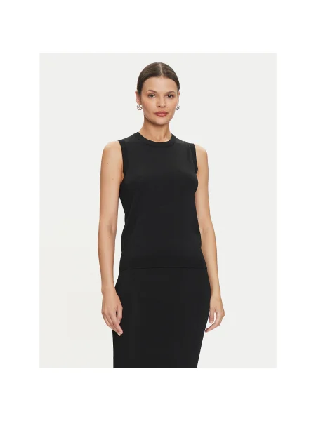 Armani Exchange Felső Slim Fit fekete
