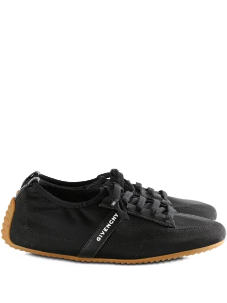 Sneakerși Givenchy cu șireturi din dantelă negru
