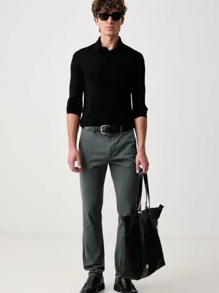 BOSS Orange штани chinos з Chino_slim помаранчеві