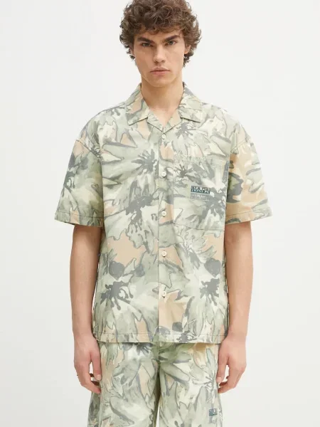 Jeans srajca Napapijri G-Talla zelena