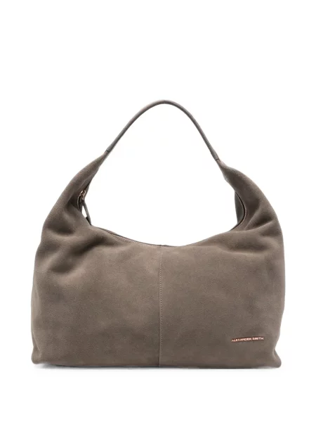 Geantă shopper Alexander Smith din piele de căprioară