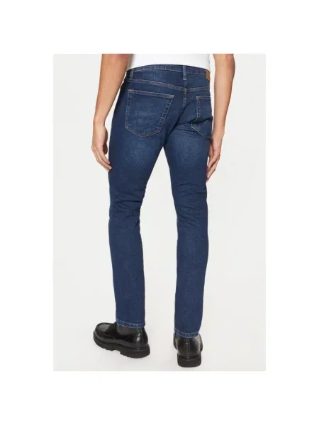 Jeansy skinny Calvin Klein niebieskie