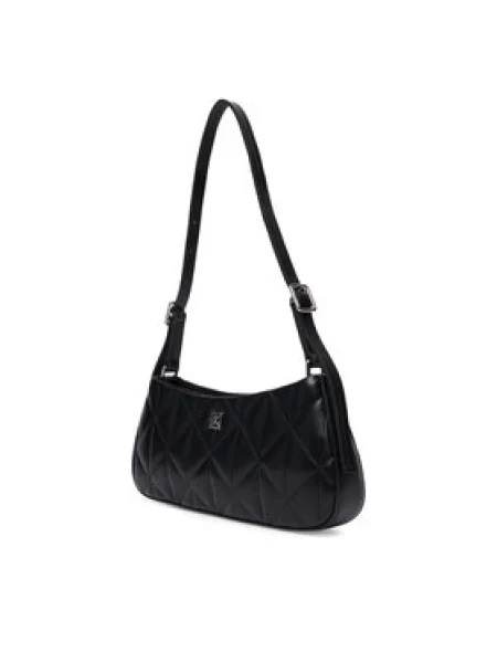 Calvin Klein Kabelka Quilted Small Shoulder Bag čierna