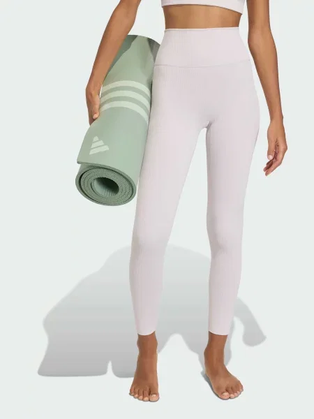 Спортивні леггінси adidas перероблений фіолетовий