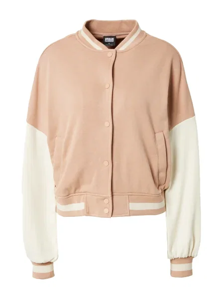 Urban Classics Prehodna jakna pesek bela