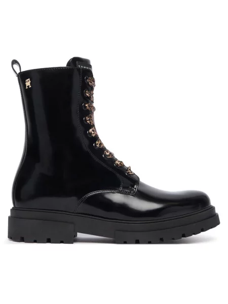Tommy Hilfiger Bakancs D fekete