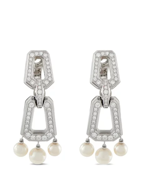 Cercei Cartier cu perle