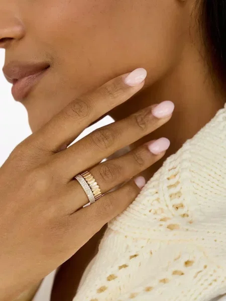 Inel Dana Rebecca Designs galben
