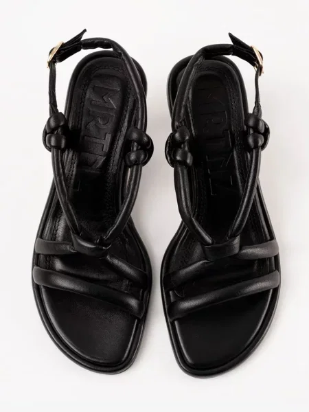 Souliers Martinez Кожени сандали ALICANTE черно