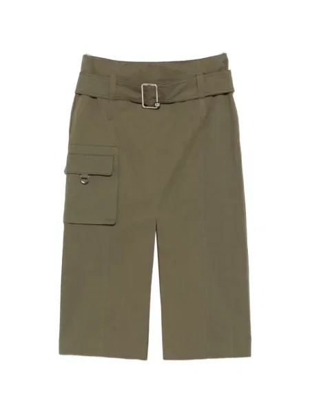 Fustă midi Isabelle Blanche verde