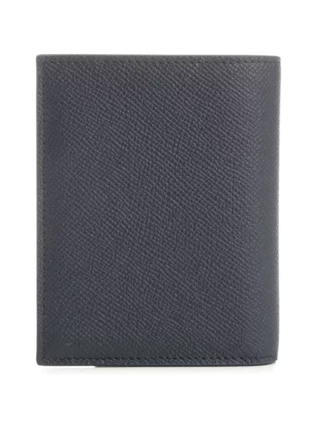 Portofel Ferragamo din piele albastru
