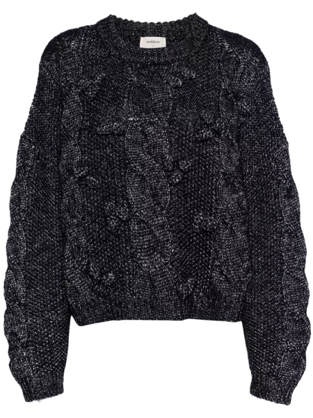 Pulover Onefifteen tricotate albastru