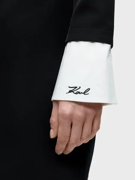 Платье Karl Lagerfeld черное