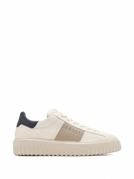 Sneakerși Hogan cu dungi alb