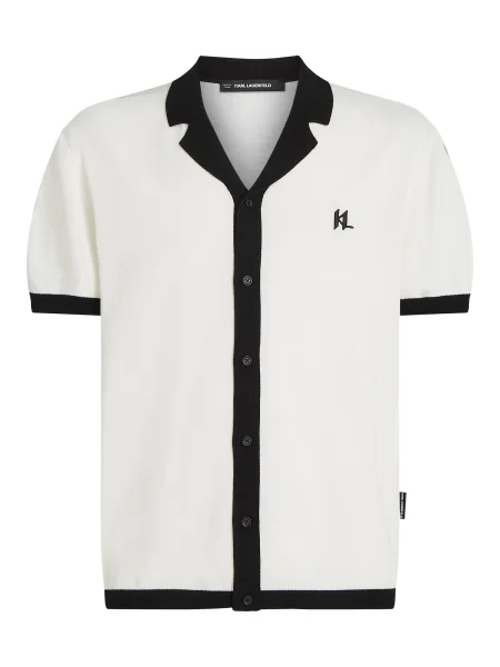 Karl Lagerfeld Majica črna bela