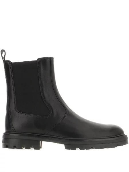 Botine Hogan din piele negru