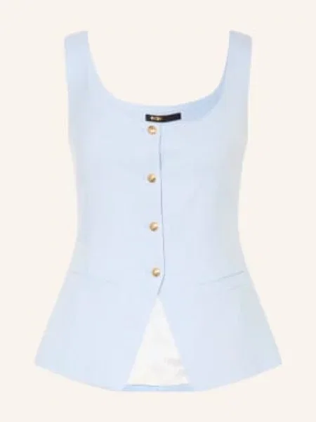Maje Kamizelka Typu Blazer blau