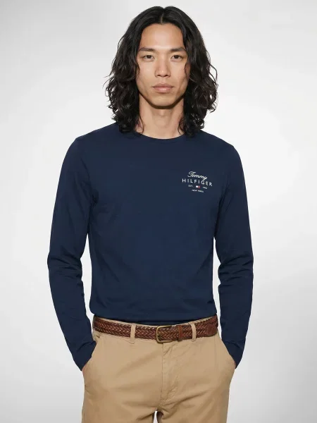 Tričko Tommy Hilfiger modrá