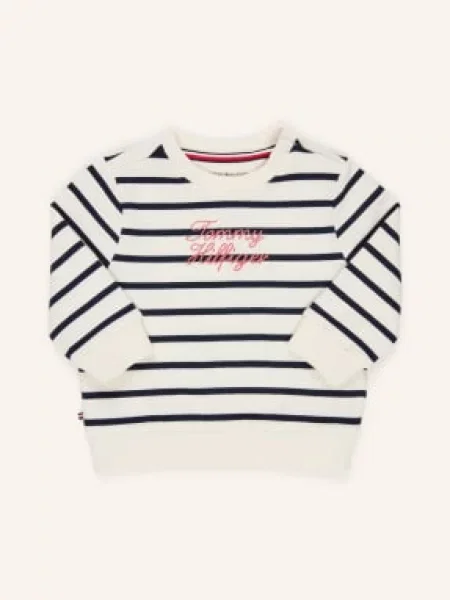 Tommy Hilfiger Bluza weiss granatowa