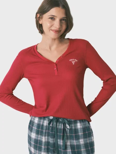 Лонгслів Women'secret червоний